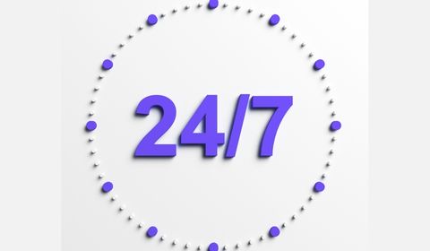 فريق دعم 24/7